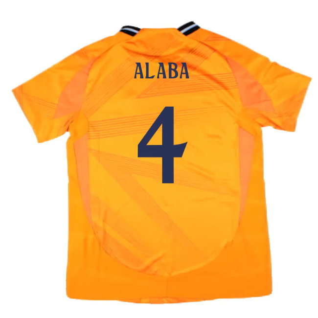 2024-2025 Real Madrid Authentic Away Shirt (Womens) (Alaba 4)