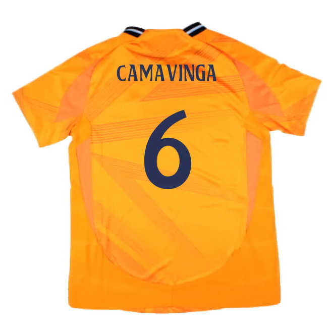2024-2025 Real Madrid Authentic Away Shirt (Womens) (Camavinga 6)