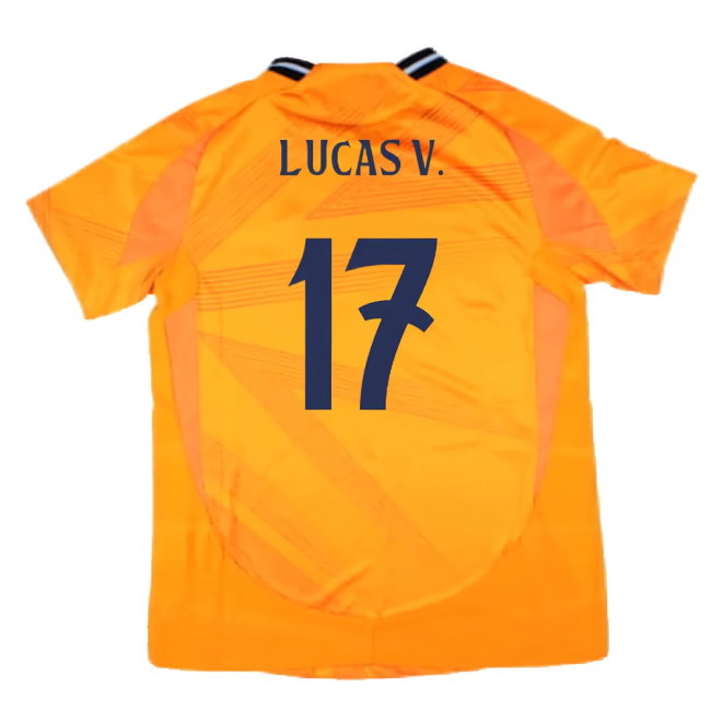 2024-2025 Real Madrid Authentic Away Shirt (Womens) (Lucas V. 17)