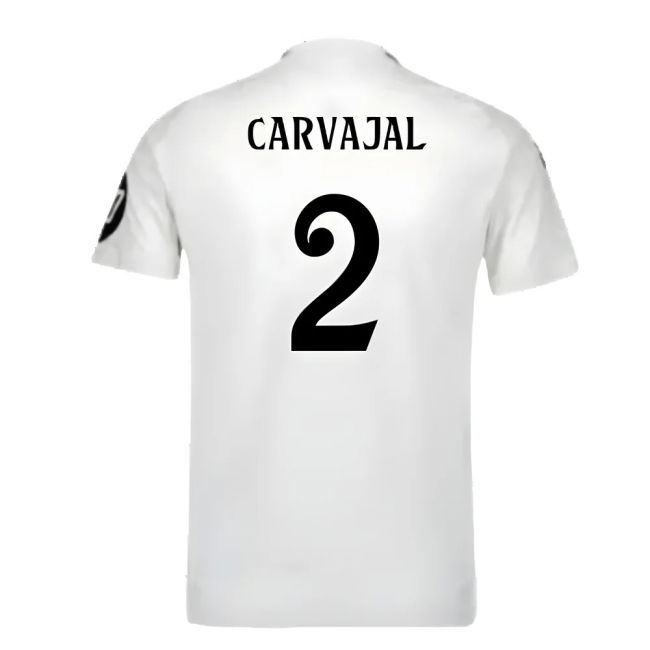 2024-2025 Real Madrid Authentic Home Shirt (Carvajal 2)