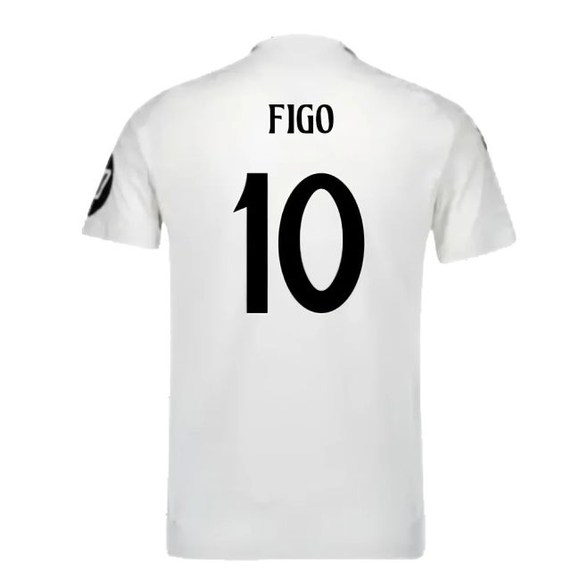 2024-2025 Real Madrid Authentic Home Shirt (Figo 10)