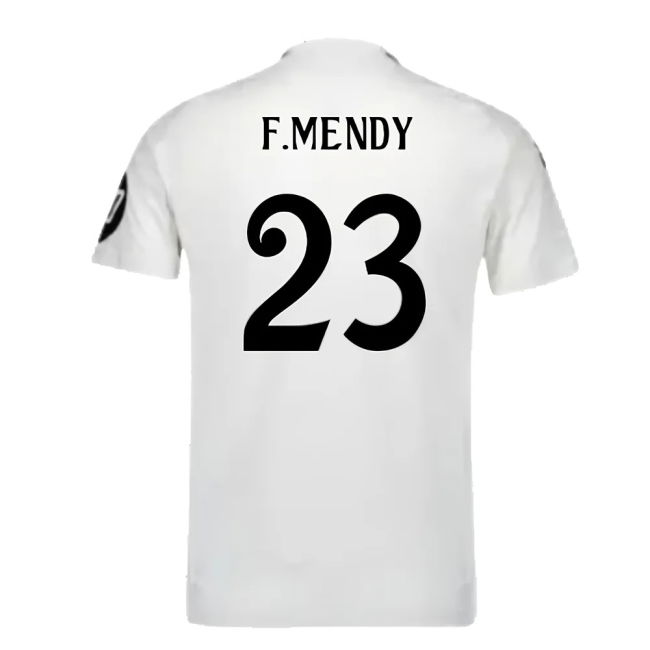 2024-2025 Real Madrid Authentic Home Shirt (F.Mendy 23)