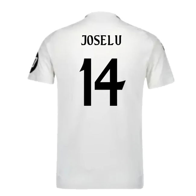 2024-2025 Real Madrid Authentic Home Shirt (Joselu 14)