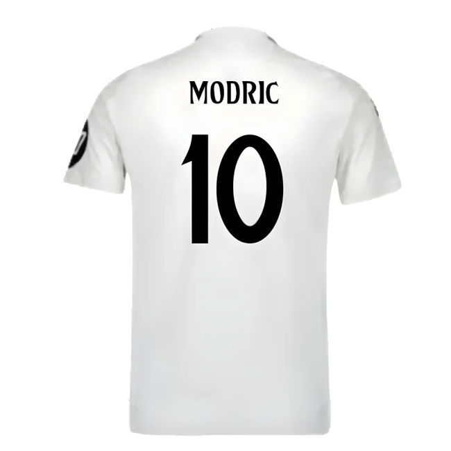 2024-2025 Real Madrid Authentic Home Shirt (Modric 10)