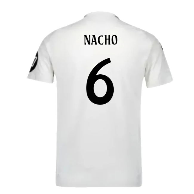 2024-2025 Real Madrid Authentic Home Shirt (Nacho 6)