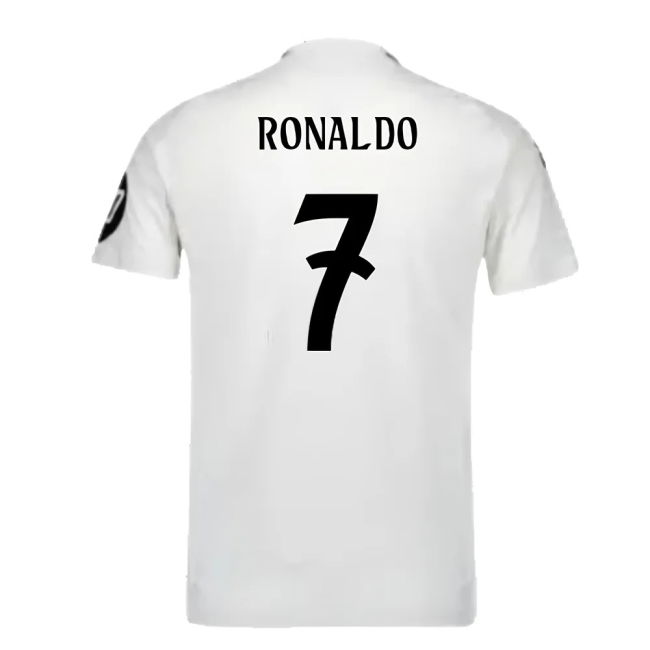 2024-2025 Real Madrid Authentic Home Shirt (Ronaldo 7)