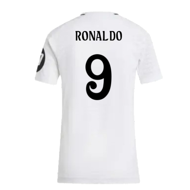 2024-2025 Real Madrid Authentic Home Shirt (Womens) (Ronaldo 9)