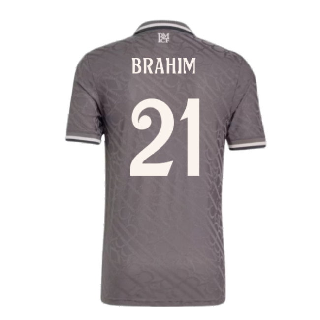 2024-2025 Real Madrid Authentic Third Shirt (Brahim 21)