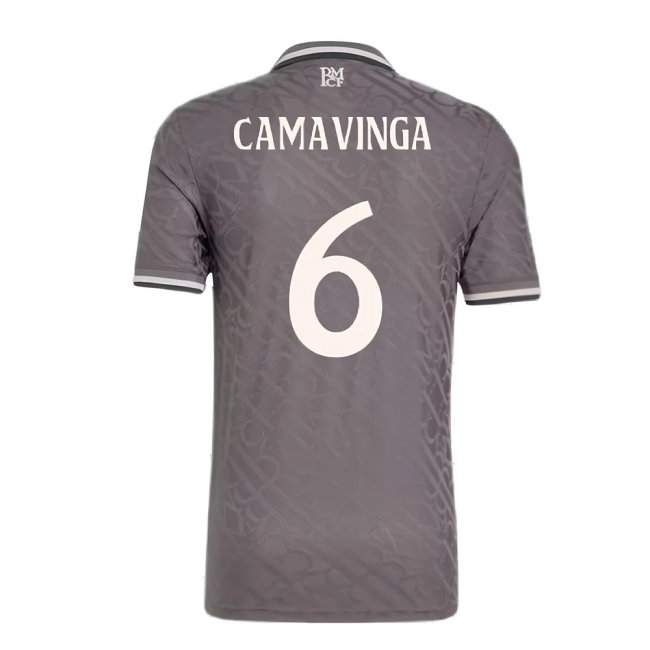 2024-2025 Real Madrid Authentic Third Shirt (Camavinga 6)