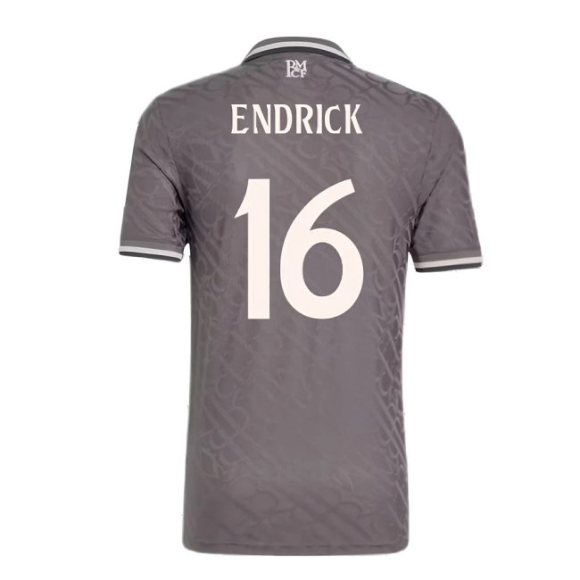 2024-2025 Real Madrid Authentic Third Shirt (Endrick 16)