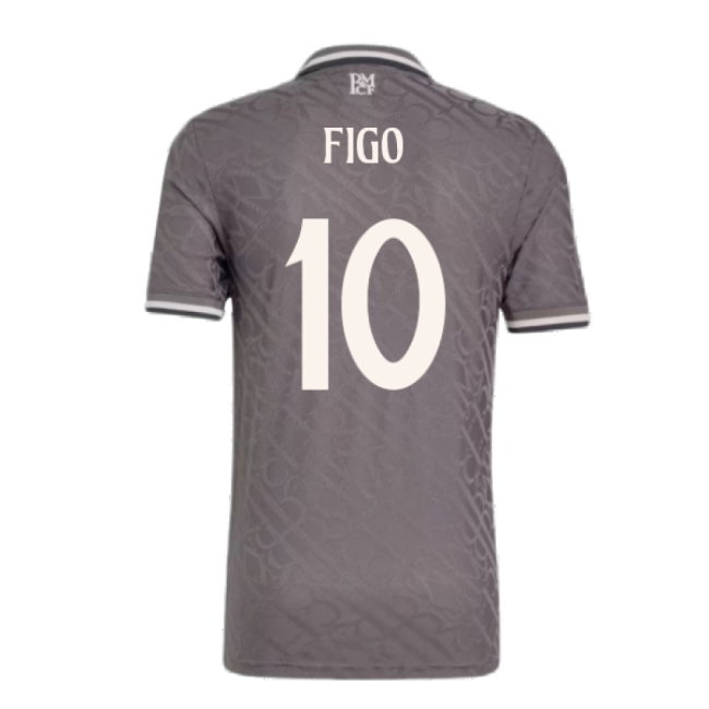 2024-2025 Real Madrid Authentic Third Shirt (Figo 10)