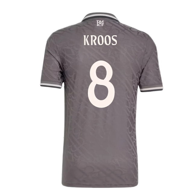 2024-2025 Real Madrid Authentic Third Shirt (Kroos 8)