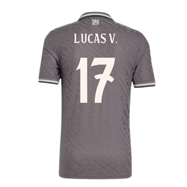 2024-2025 Real Madrid Authentic Third Shirt (Lucas V. 17)