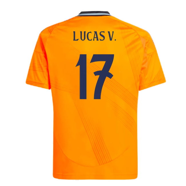 2024-2025 Real Madrid Away Shirt (Kids) (Lucas V. 17)