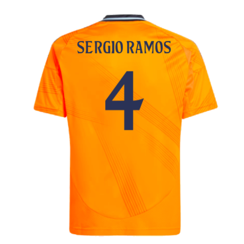 2024-2025 Real Madrid Away Shirt (Kids) (Sergio Ramos 4)
