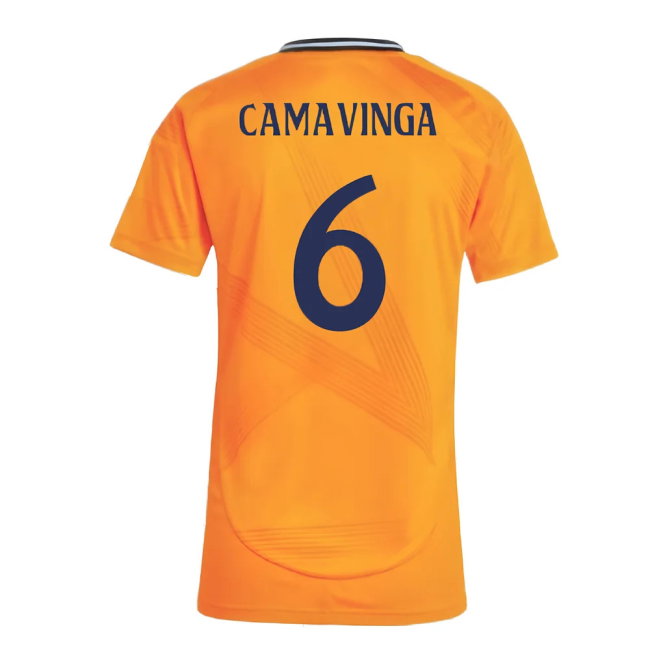 2024-2025 Real Madrid Away Shirt (Womens) (Camavinga 6)