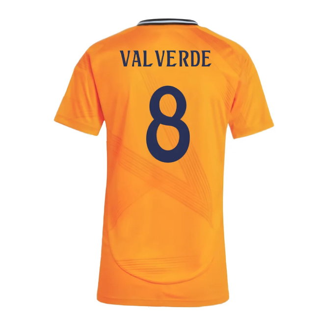 2024-2025 Real Madrid Away Shirt (Womens) (Valverde 8)