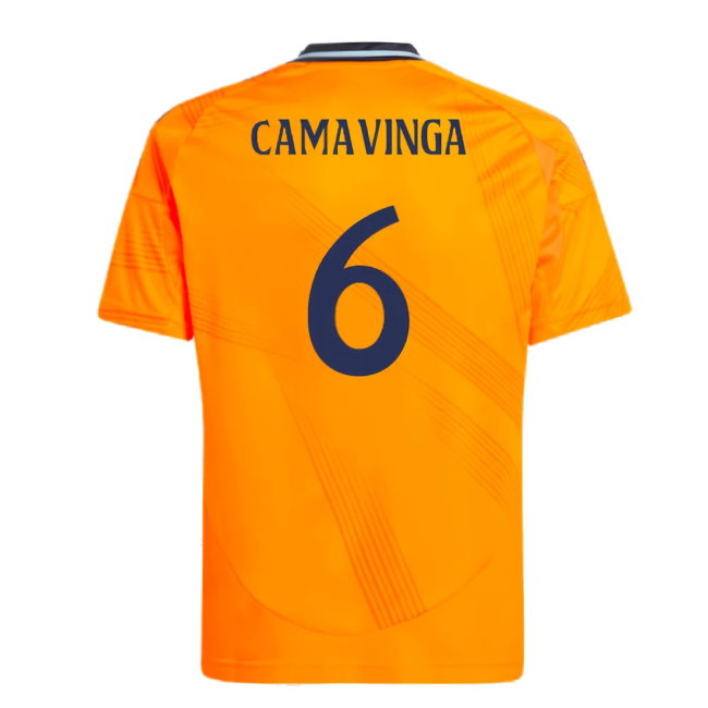 2024-2025 Real Madrid Away Youth Kit (Camavinga 6)