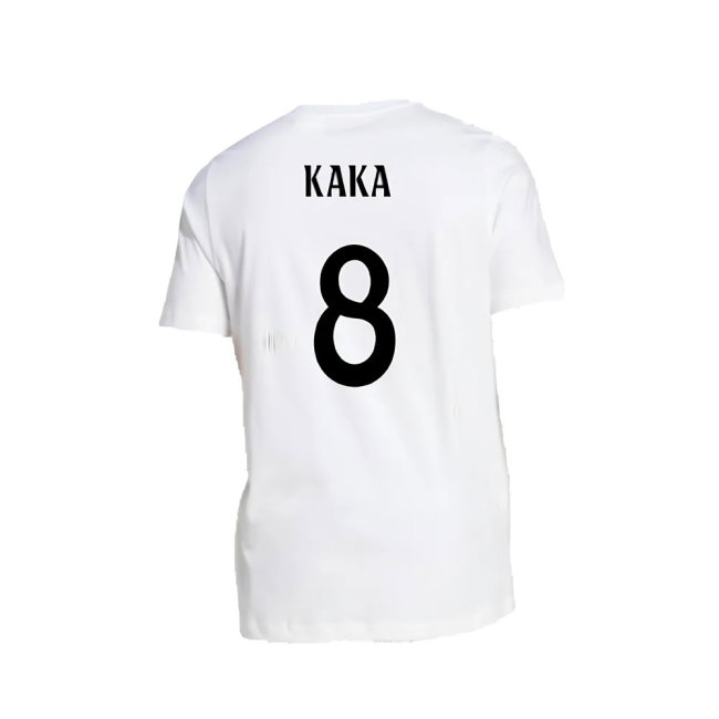 2024-2025 Real Madrid DNA Graphic Tee (White) (Kaka 8)
