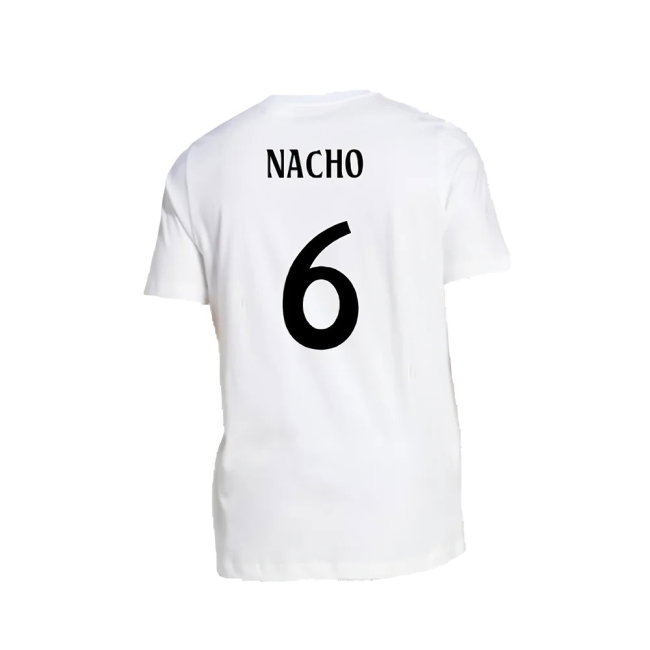 2024-2025 Real Madrid DNA Graphic Tee (White) (Nacho 6)