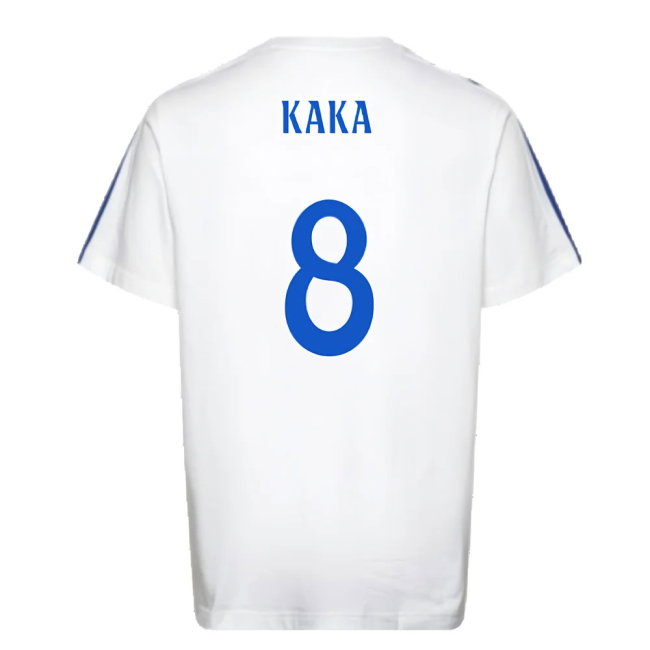 2024-2025 Real Madrid DNA Tee (White) (Kaka 8)