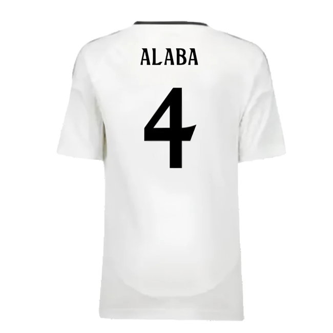 2024-2025 Real Madrid Home Mini Kit (Alaba 4)