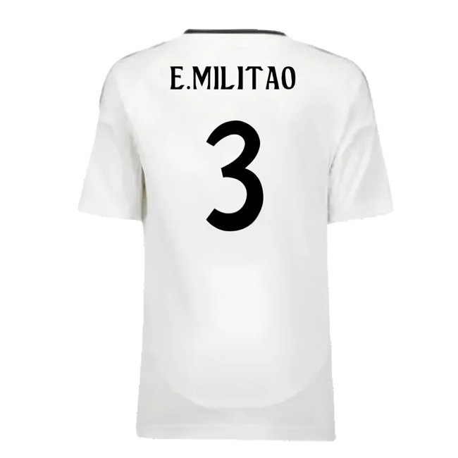 2024-2025 Real Madrid Home Mini Kit (E.Militao 3)