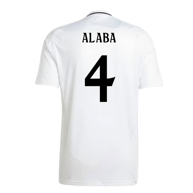 2024-2025 Real Madrid Home Shirt (Alaba 4)