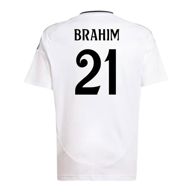 2024-2025 Real Madrid Home Shirt (Kids) (Brahim 21)