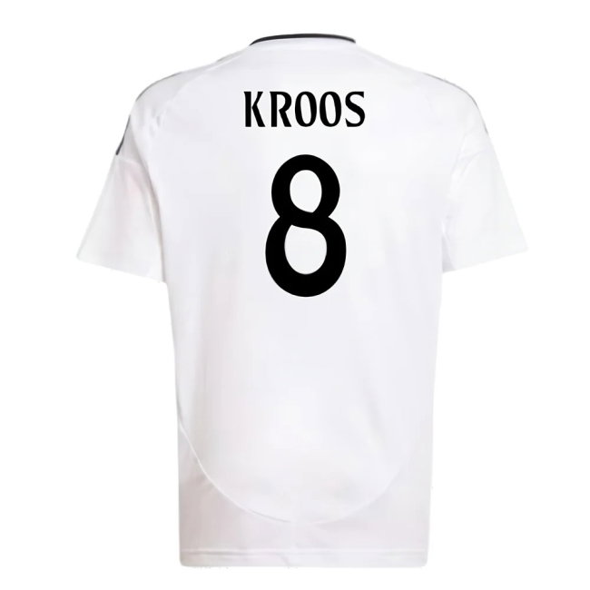 2024-2025 Real Madrid Home Shirt (Kids) (Kroos 8)
