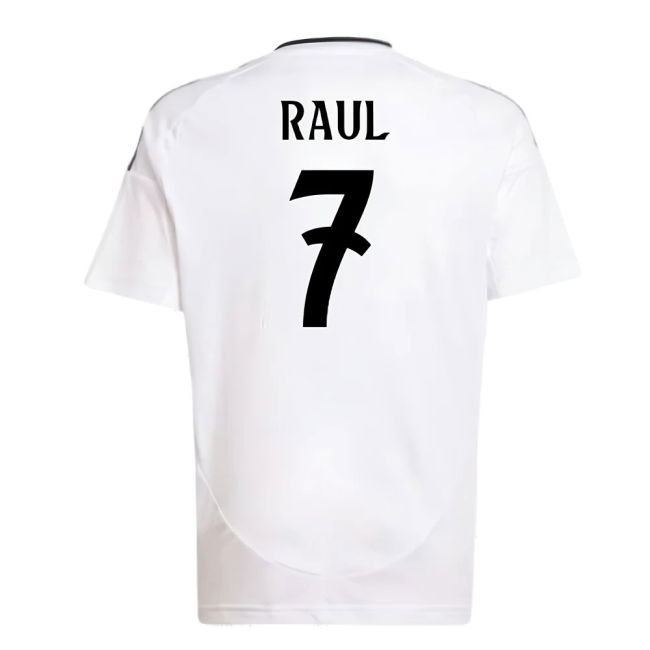 2024-2025 Real Madrid Home Shirt (Kids) (Raul 7)