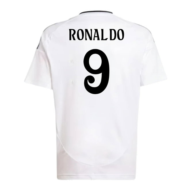 2024-2025 Real Madrid Home Shirt (Kids) (Ronaldo 9)