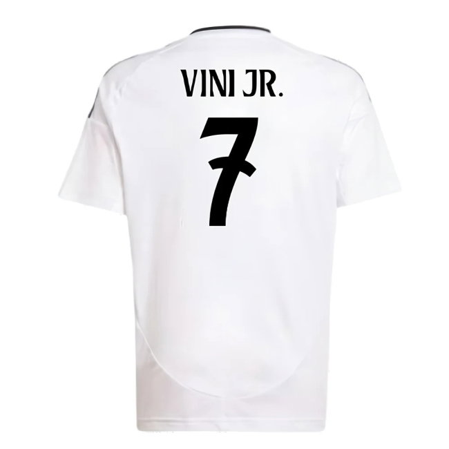 2024-2025 Real Madrid Home Shirt (Kids) (Vini Jr. 7)