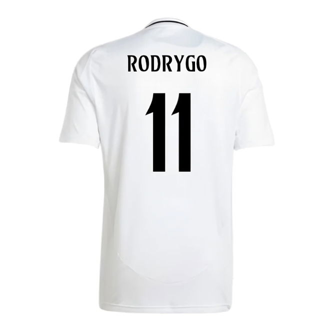 2024-2025 Real Madrid Home Shirt (Rodrygo 11)