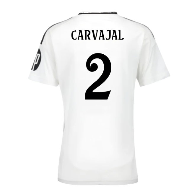 2024-2025 Real Madrid Home Shirt (Womens) (Carvajal 2)