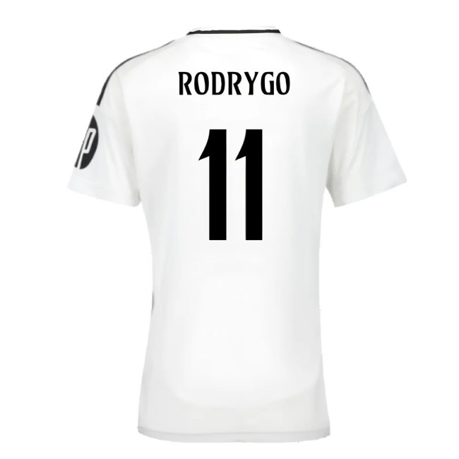 2024-2025 Real Madrid Home Shirt (Womens) (Rodrygo 11)