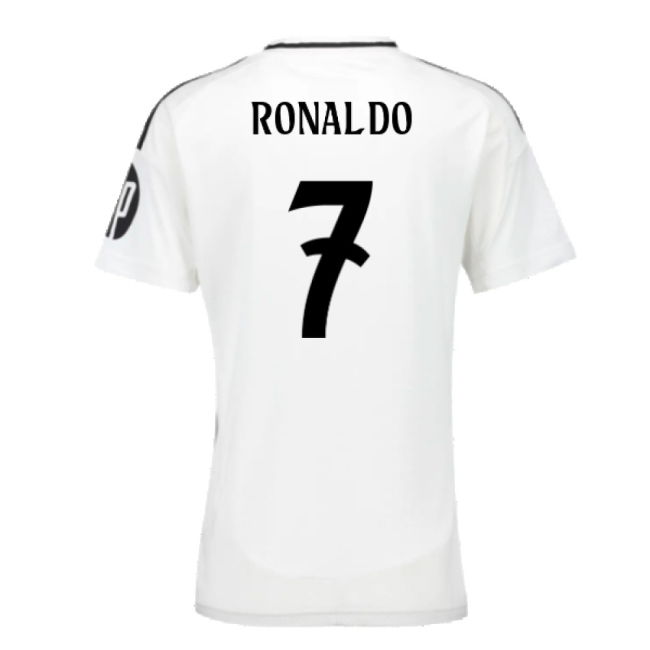 2024-2025 Real Madrid Home Shirt (Womens) (Ronaldo 7)