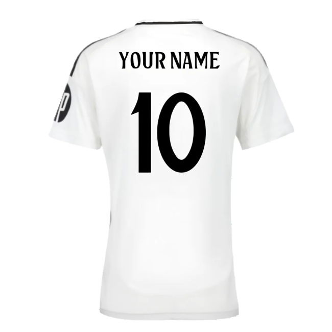 2024-2025 Real Madrid Home Shirt (Womens) (Your Name)