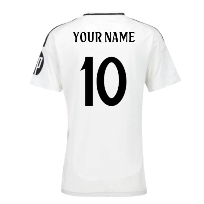 2024-2025 Real Madrid Home Shirt (Womens) (Your Name)