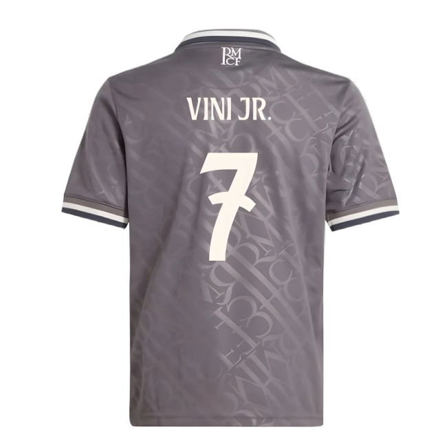 2024-2025 Real Madrid Third Shirt (Kids) (Vini Jr. 7)