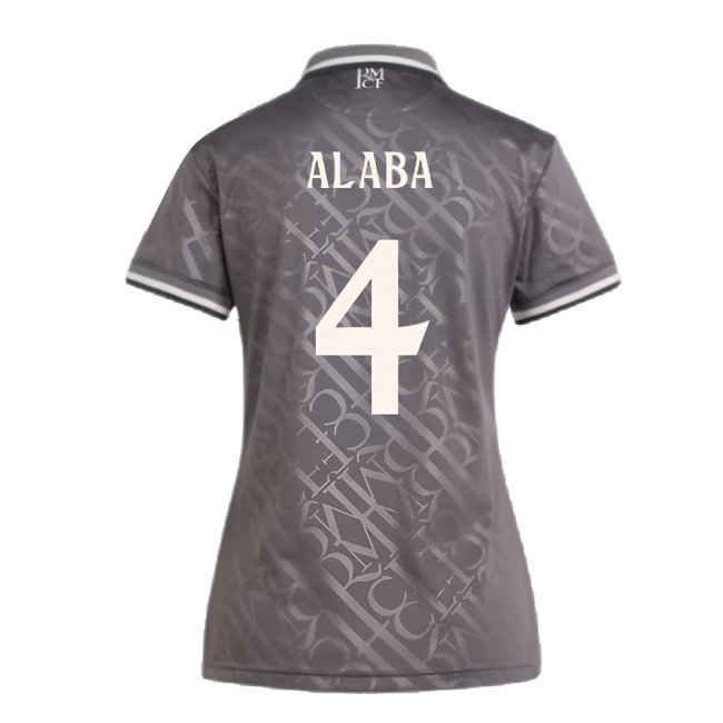 2024-2025 Real Madrid Third Shirt (Womens) (Alaba 4)
