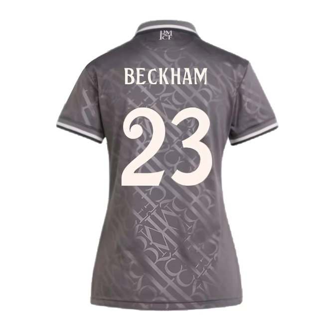 2024-2025 Real Madrid Third Shirt (Womens) (Beckham 23)