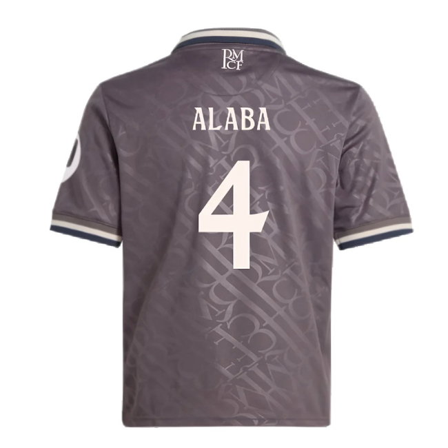 2024-2025 Real Madrid Third Youth Kit (Alaba 4)
