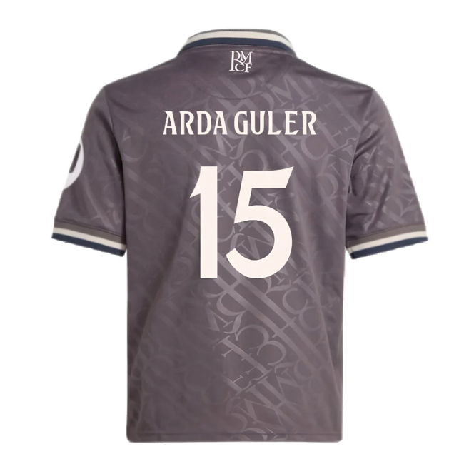 2024-2025 Real Madrid Third Youth Kit (Arda Guler 15)