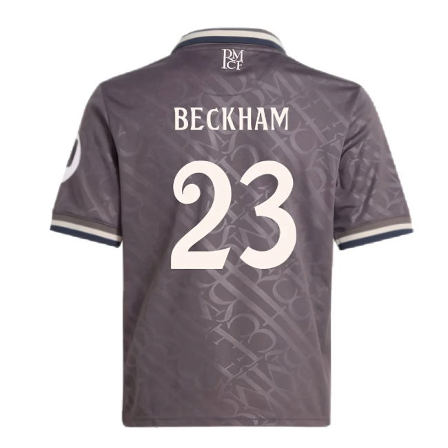 2024-2025 Real Madrid Third Youth Kit (Beckham 23)
