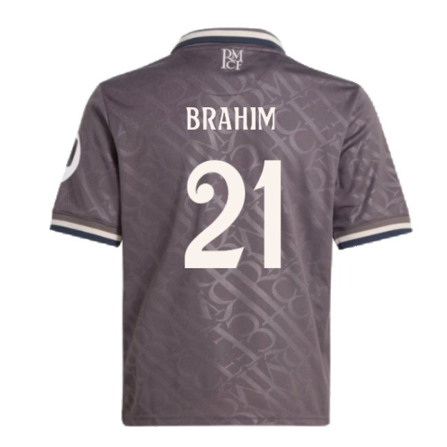 2024-2025 Real Madrid Third Youth Kit (Brahim 21)