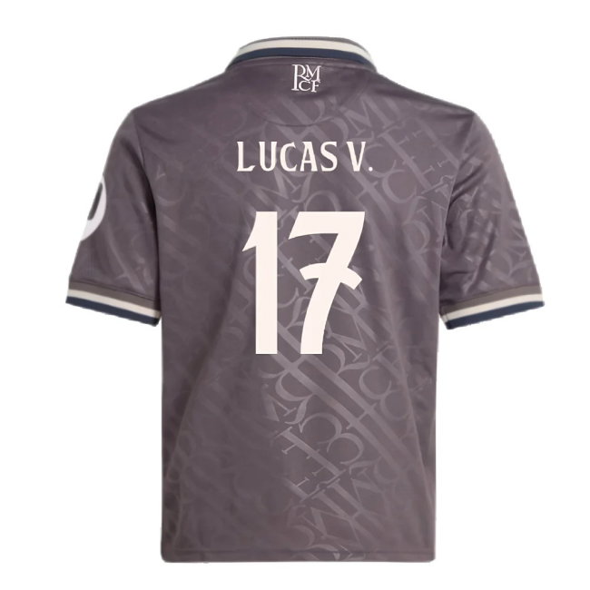 2024-2025 Real Madrid Third Youth Kit (Lucas V. 17)