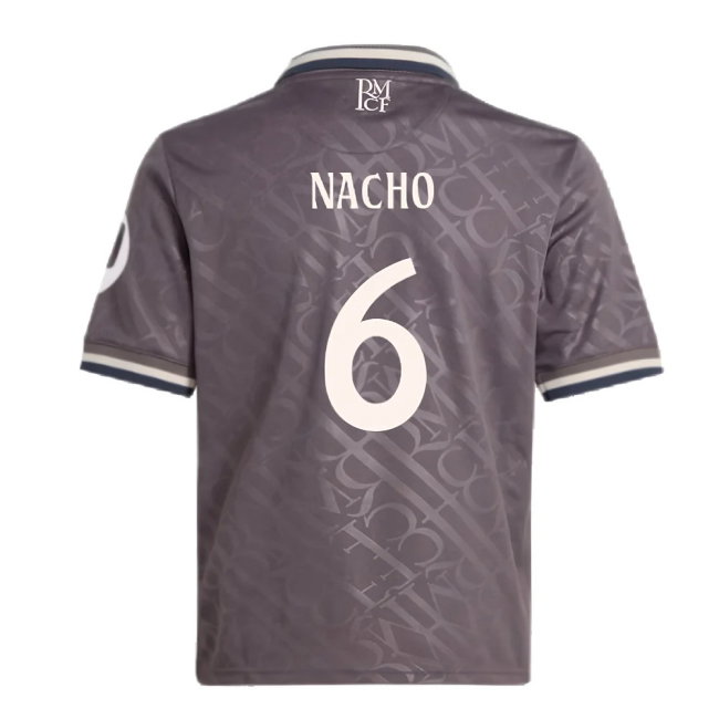 2024-2025 Real Madrid Third Youth Kit (Nacho 6)