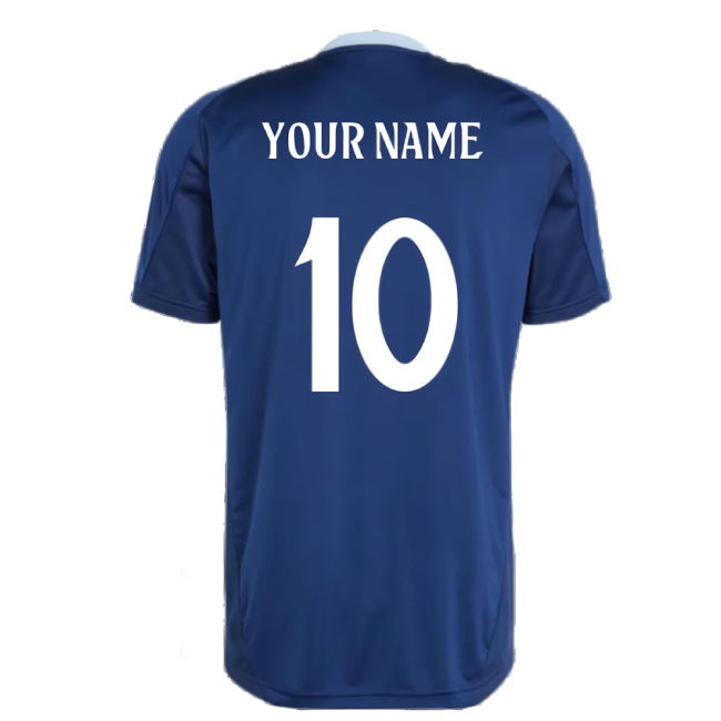 2024-2025 Real Madrid Training Jersey (Navy) (Your Name)