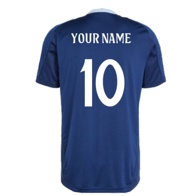 2024-2025 Real Madrid Training Jersey (Navy) (Your Name)